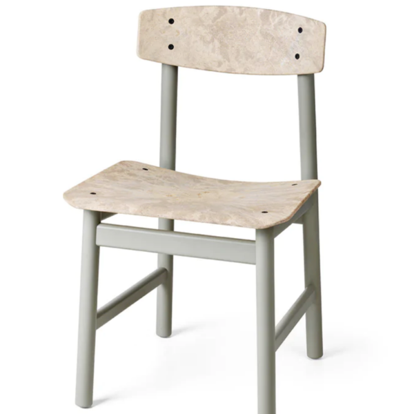 Mater Conscious Chair 3162 Grey Waste by Børge Mogensen & Esben Klint