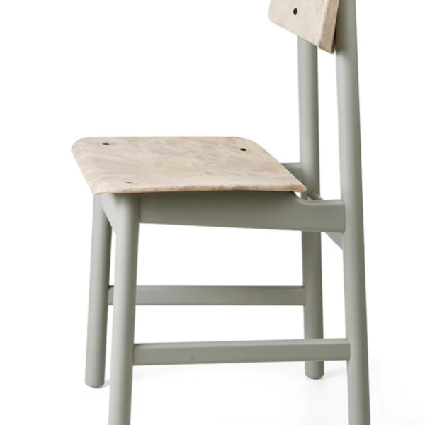 Mater Conscious Chair 3162 Grey Waste by Børge Mogensen & Esben Klint