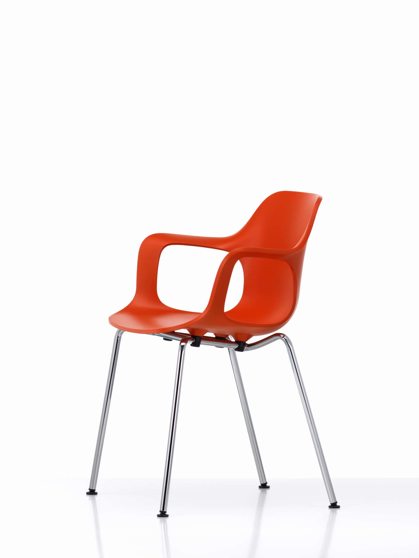 HAL Armchair Tube Stackable, red HAL Armchair Tube Stackable, red