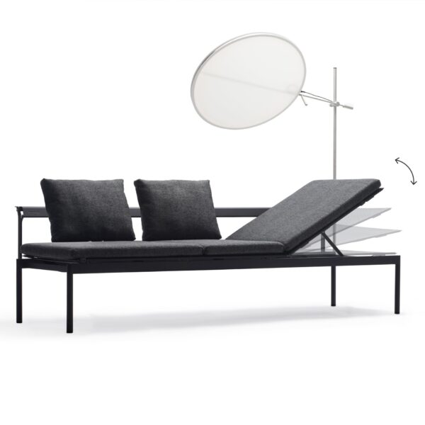 Extremis Sol+Luna with Comfort Cushions and Flat Shade