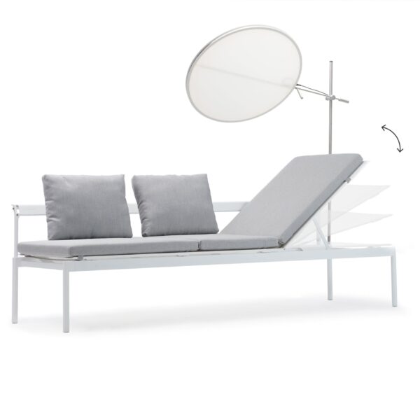 Extremis Sol+Luna with Comfort Cushions and Flat Shade