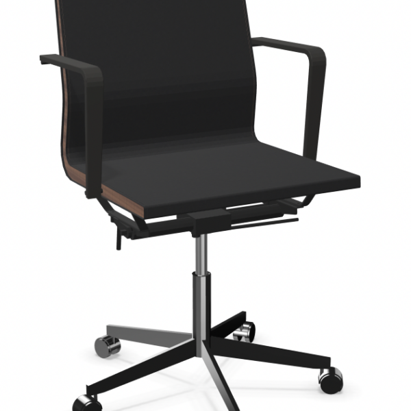 bulo-Vincent-Van Duysen-VVD-Chair-5-Star-Base-outlet-black