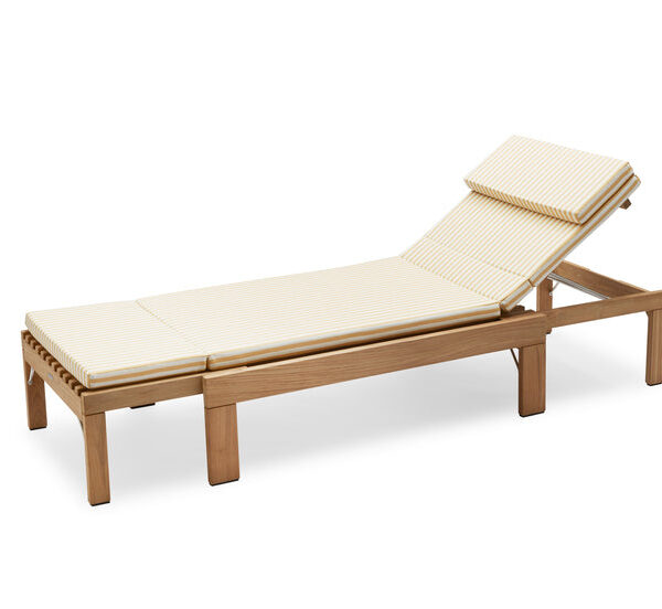 Skagerak Riviera Sunbed with Cushions
