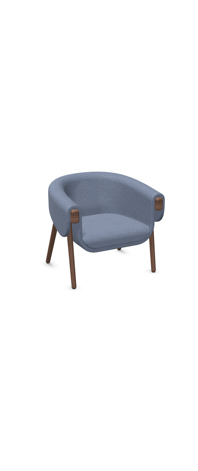 Monica with 4 legs chair Monica with 4 legs chair