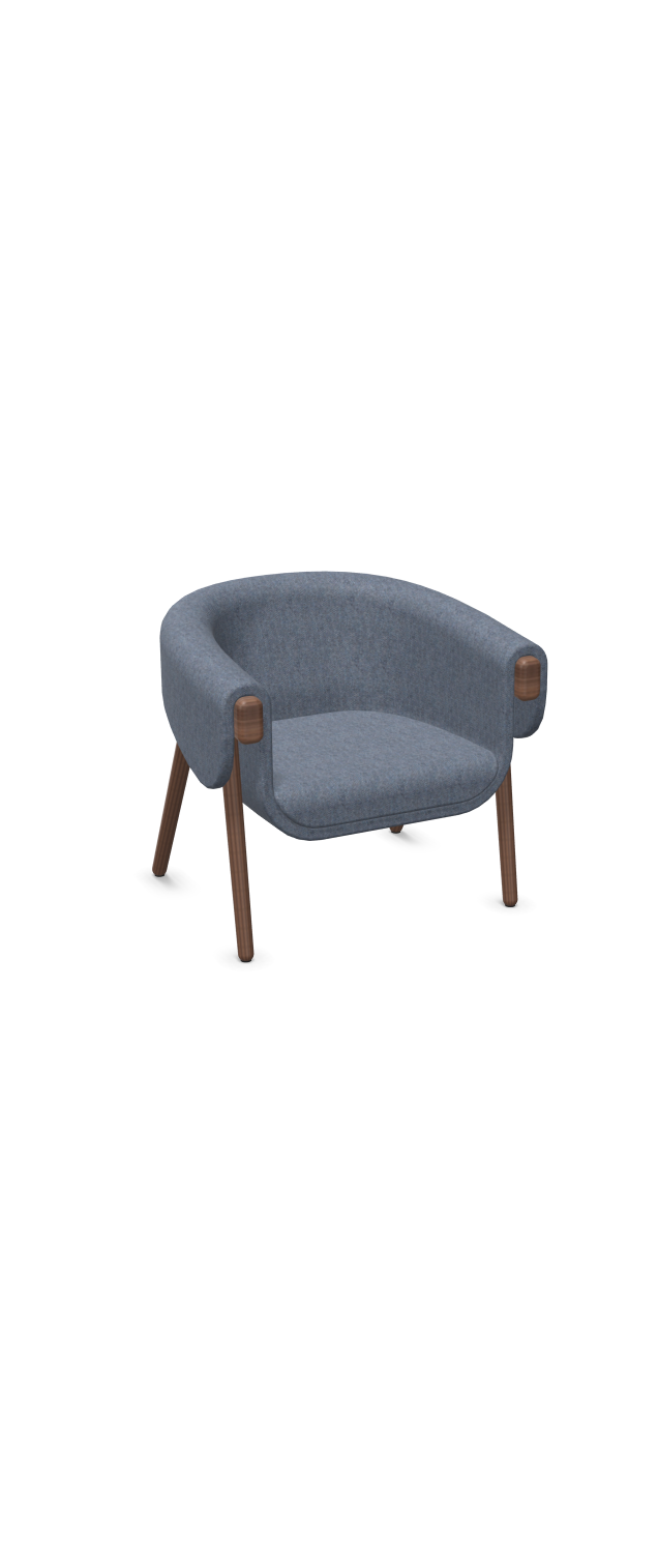 Monica with 4 legs chair Monica with 4 legs chair