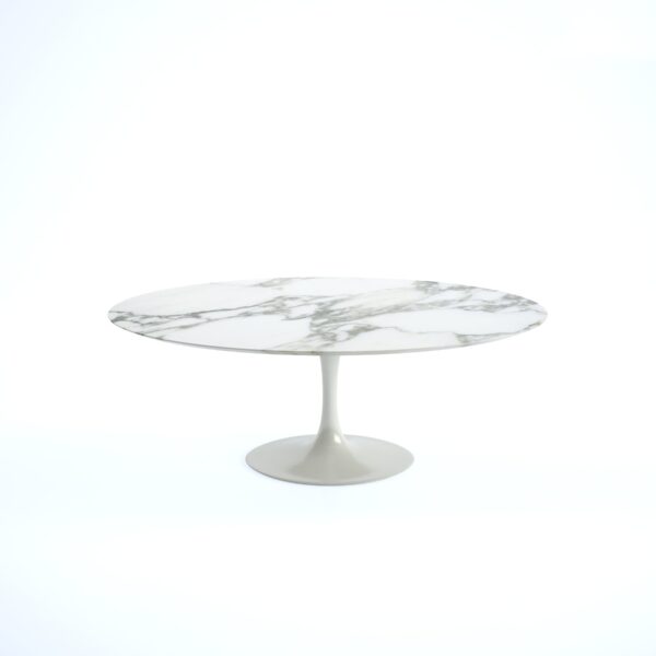 knoll-eero-saarinen-dining-table-tulip-stock-oval-198cm-arabescato-marble