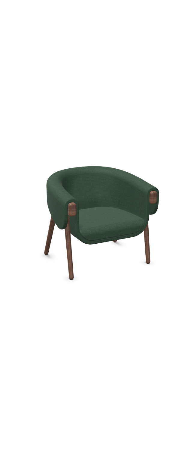 Monica with 4 legs chair Monica with 4 legs chair