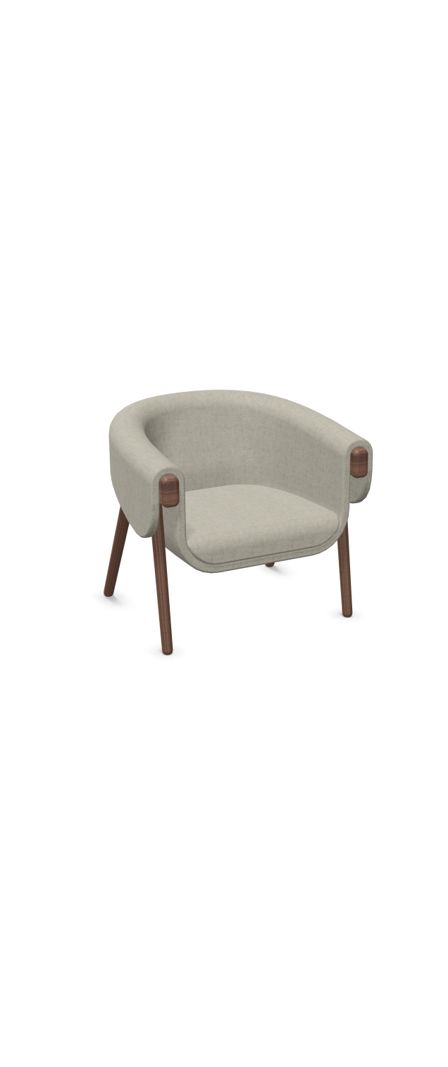 Monica with 4 legs chair Monica with 4 legs chair