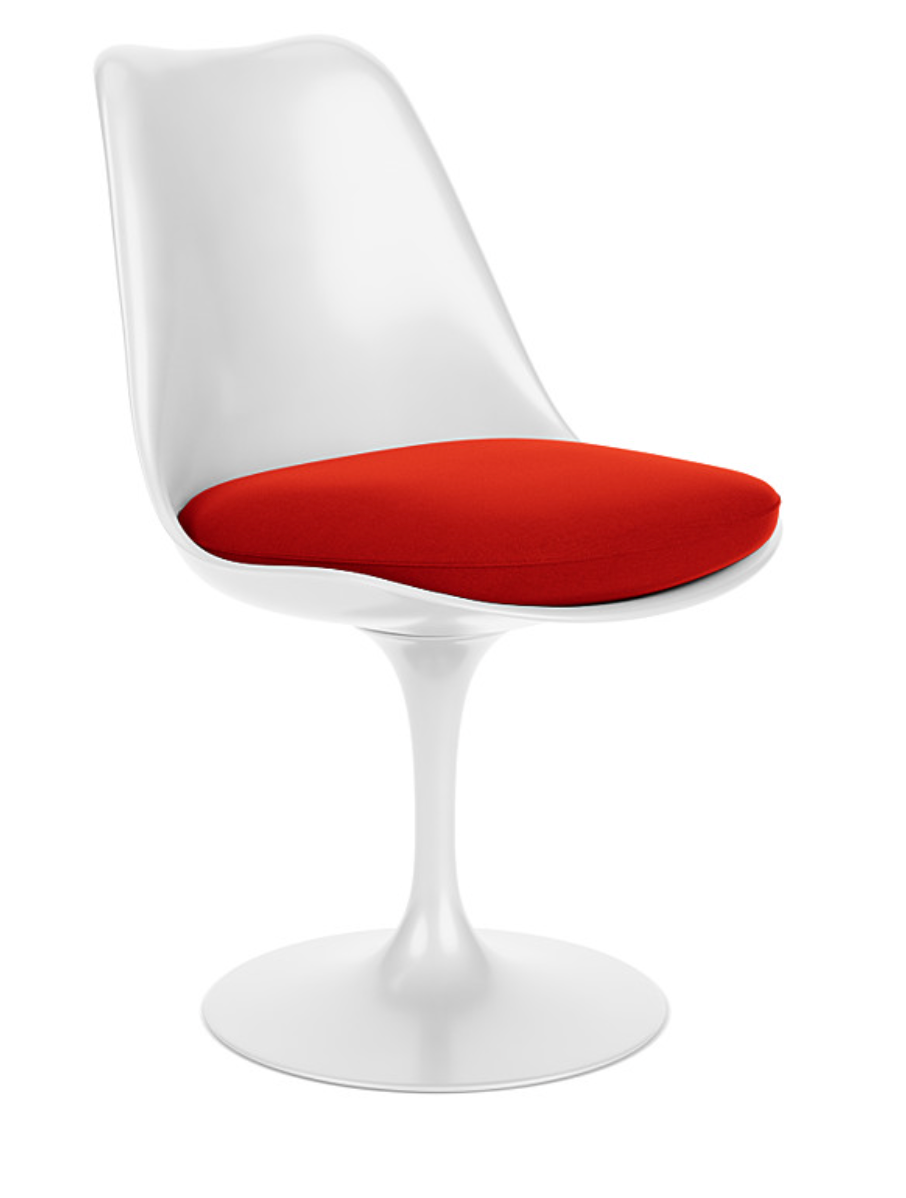 knoll-tulip-swivel-chair-tonus-red-seatpad knoll-tulip-swivel-chair-tonus-red-seatpad