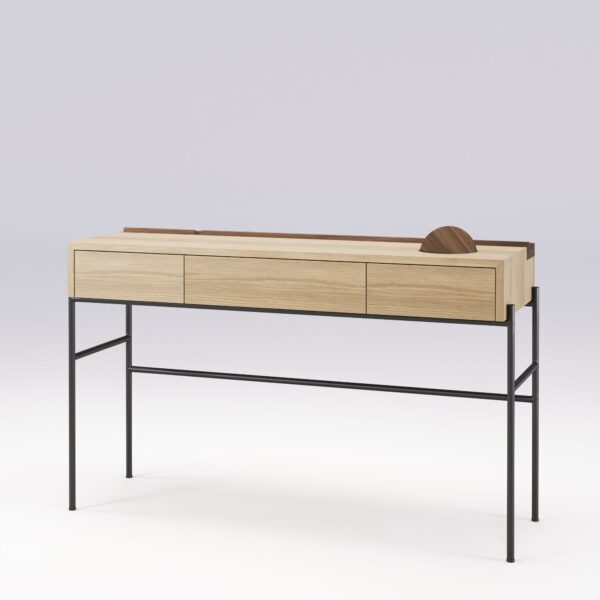 wewood-antonio gardoni-federico castelli-desk-console-concierge-oak-walnut